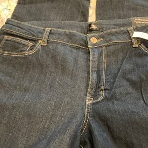 Dressbarn Classic Denim plus size straight leg